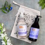 SET JABÓN LÍQUIDO + AROMATIZANTE + BOLSITA LIENZO