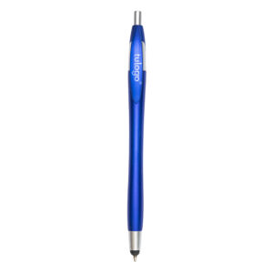 Boligrafo curved touch blue