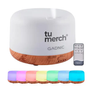 Difusor Gadnic Bamboo Humidificador Ultrasónico